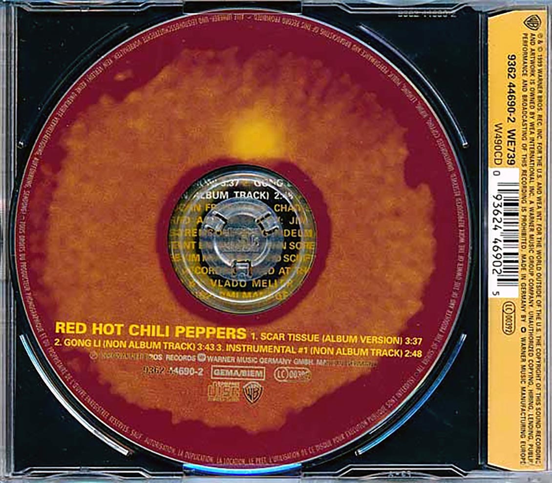 Red Hot Chili Peppers - Scar Tissue Music CD