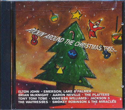 Jackson 5, Elton John, Emerson Lake & Palmer, Smokey Robinson, The Platters, Etc. - Rockin' Around The Christmas Tree Music CD