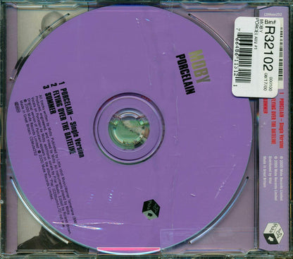 Moby - Porcelain (3 Track EP) Music CD