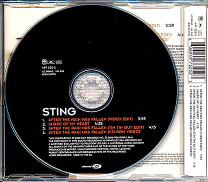 Sting - After The Rain Has Fallen (4 Track EP) Music CD
