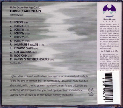 Peter Davison - Forest + Mountain (2 albums on 1 CD) (remastered) Music CD