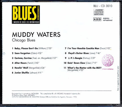 Muddy Waters - Chicago Blues Music CD
