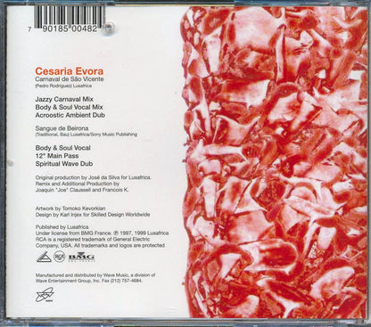 Cesaria Evora - Carnaval De Sao Vicente (marked/ltd stock) Music CD