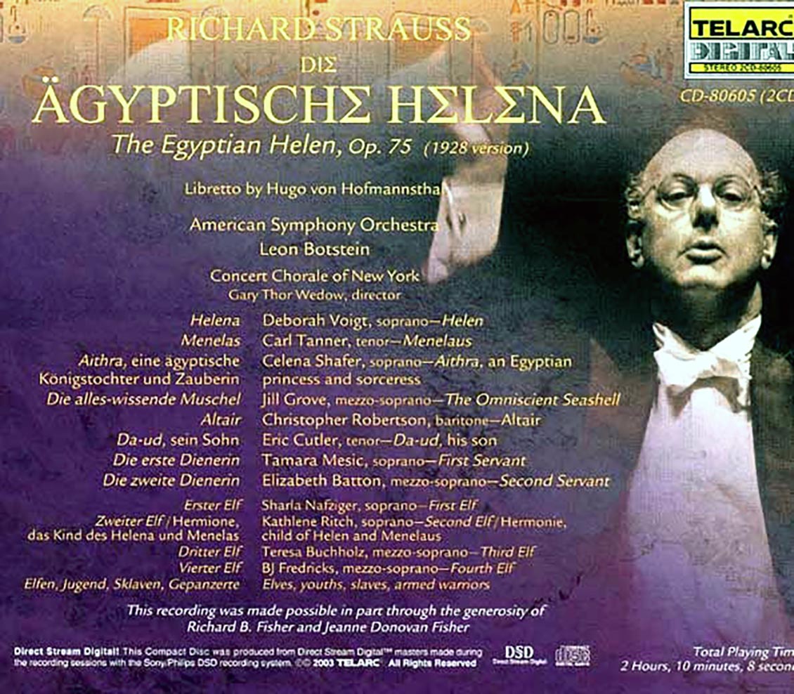 Deborah Voigt - Die Agyptische Helena (2xCD) (box set) (incl. large booklet) Music CD