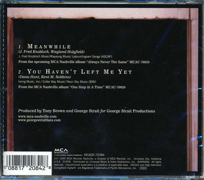 George Strait - Meanwhile Music CD