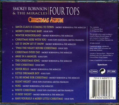 Smokey Robinson & The Miracles, Four Tops - Christmas Album (2 albums on 1 CD) Music CD