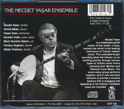 Necdet Yasar Ensemble - Music Of Turkey Music CD