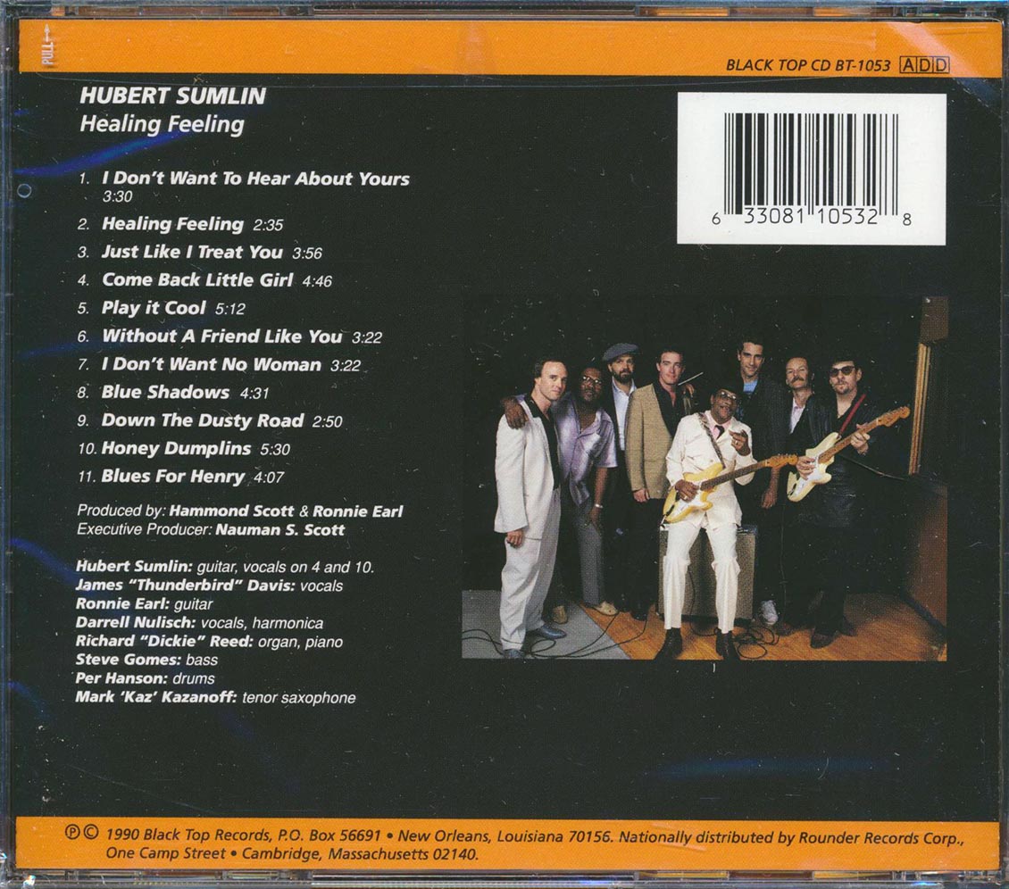 Hubert Sumlin - Healing Feeling Music CD