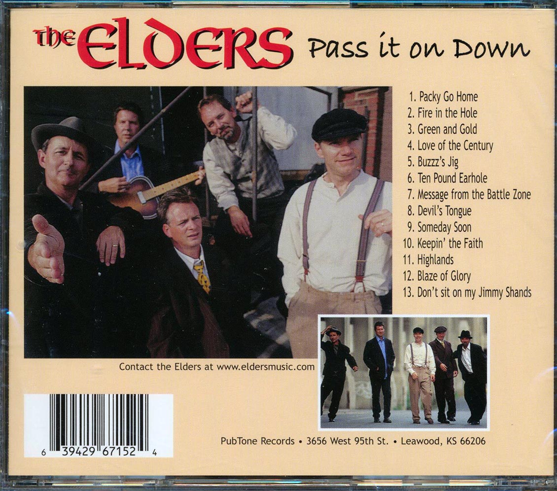 The Elders - Pass It On Down Music CD