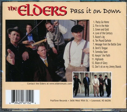 The Elders - Pass It On Down Music CD