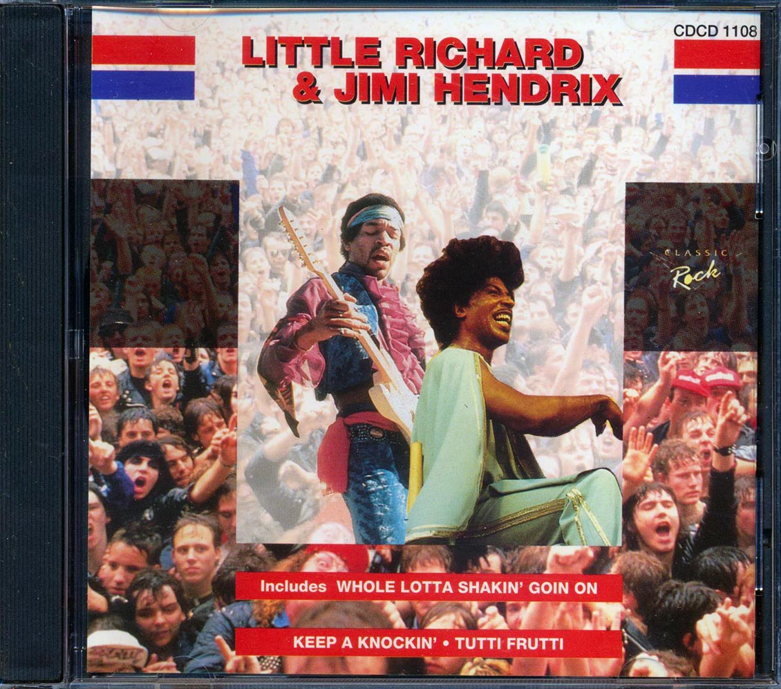 Little Richard Jimi Hendrix Little Richard & Jimi Hendrix Music CD