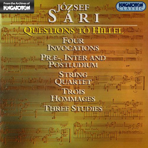 Sari / Vekony / Gyongyossy / Horn / Serei - Questions To Hillel - Music CD