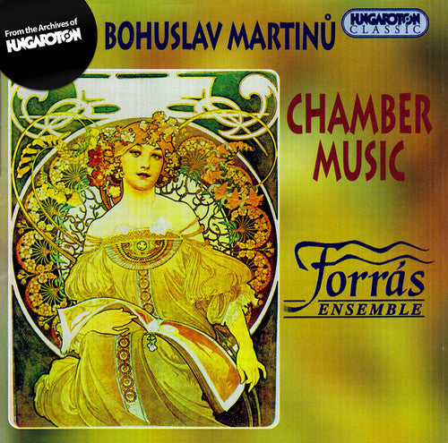 Martinu / Forras Ensemble - Sonata For Flute & Piano / Trio Flute Cello Piano - Music CD
