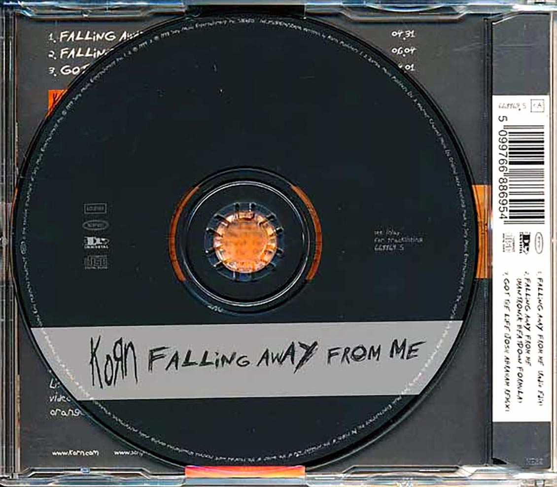 Korn - Falling Away From Me Music CD