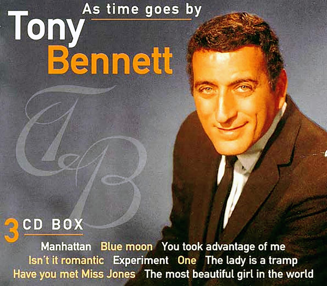 Tony Bennett As Time Goes By 42 tracks 3xCD box set Music CD