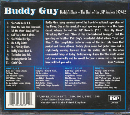 Buddy Guy - Buddy's Blues: The Best Of The DSP Sessions 1979-1982 Music CD