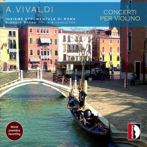 the album cover for Vivaldi / Sasso / Insieme Strumentale Di Roma - Violin Concertos [Digipak]