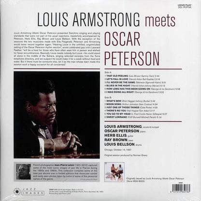 Louis Armstrong - Louis Armstrong Meets Oscar Peterson (ltd. ed.) (180g) Vinyl Record