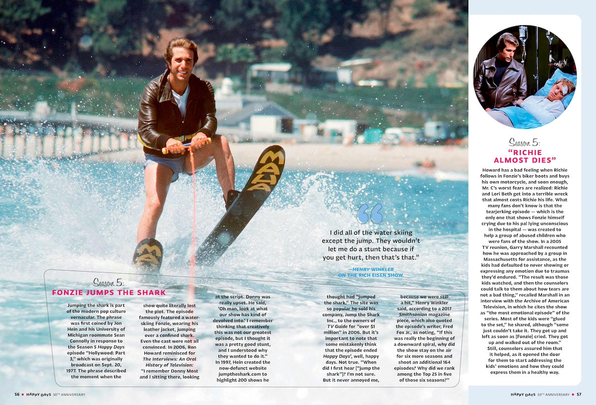 Happy Days - Cunningham Family, 1950s Post-War Milwaukee, Classic Sit-Com, Funniest Episodes, Nostalgia, Cast Today, Fonzie, Henry Winkler, Marion Ross, Ron Howard, Sayings, Songs, Trends & Spin-Offs!