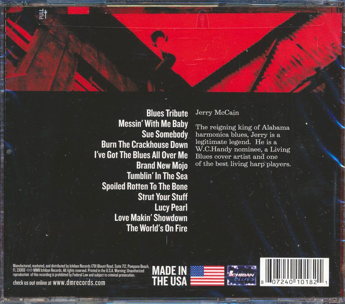 Jerry McCain - American Roots: Blues (marked/ltd stock) Music CD