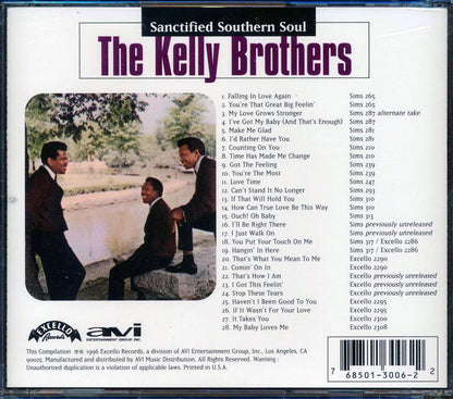 The Kelly Brothers - Sanctified Southern Soul (28 tracks) (incl. large booklet) (marked/ltd stock) Music CD
