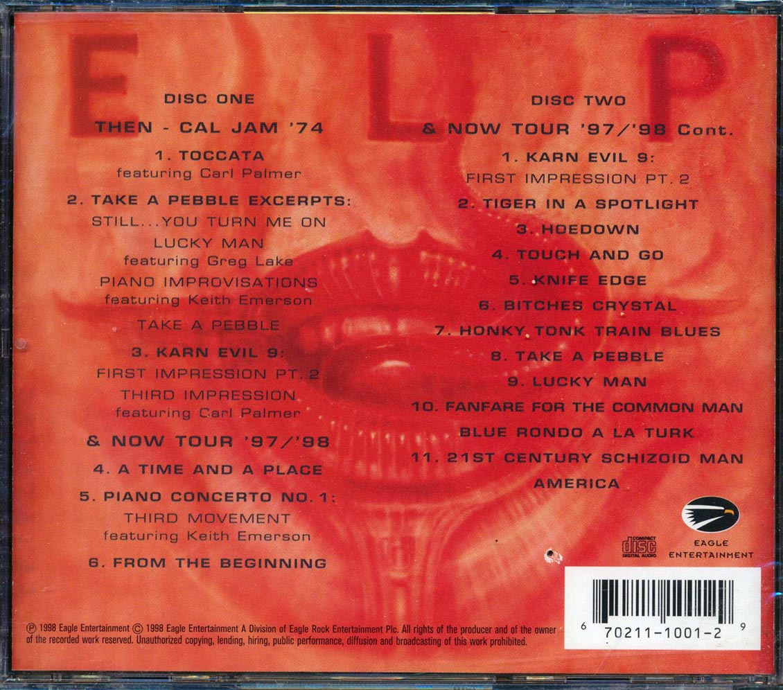 Emerson Lake & Palmer - Then And Now (marked/ltd stock) Music CD