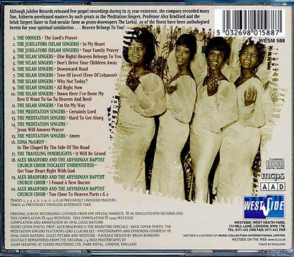 Orioles, Selah Singers, Meditation Singers, Etc. - Heaven Belongs To You: The Best Of Jubilee Gospel Music CD