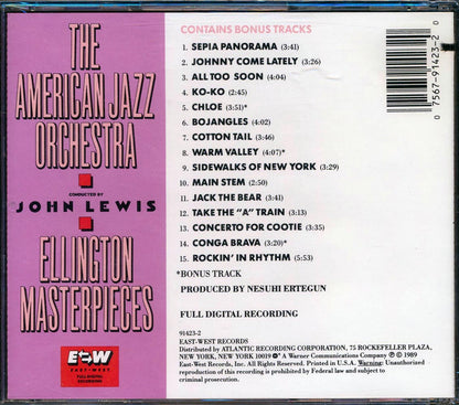 American Jazz Orchestra Ellington Masterpieces marked/ltd stock Music CD