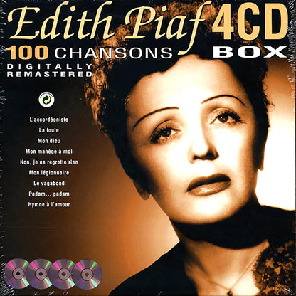 Edith Piaf - 100 Chansons (4xCD) (LP-size box set) Music CD