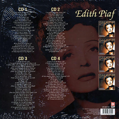 Edith Piaf - 100 Chansons (4xCD) (LP-size box set) Music CD