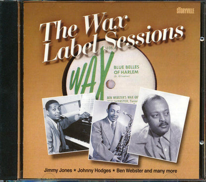 Jimmy Jones, Johnny Hodges, Ben Webster, Etc. - The Wax Label Sessions (24 tracks) Music CD