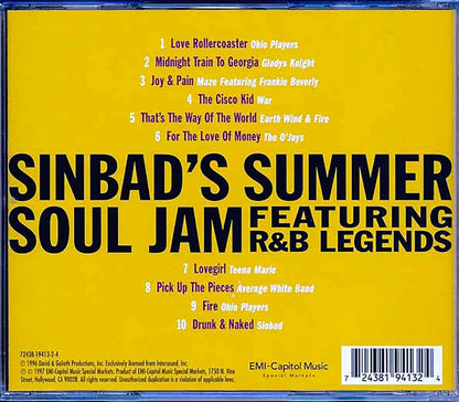Ohio Players, Gladys Knight, War, Etc. - Sinbad's Summer Soul Jam: Live Music CD