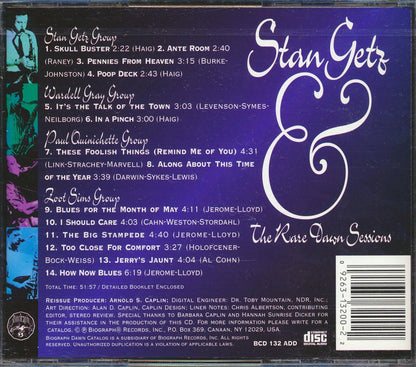 Stan Getz - The Rare Dawn Sessions With Stan Getz, Wardell Gray, Zoot Sims, Paul Quinchette Music CD