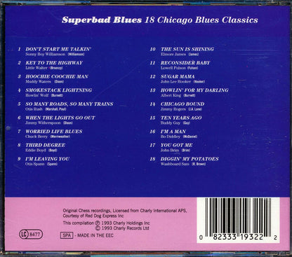 Elmore James, Eddie Boyd, Otis Spann, Etc. - Superbad Blues: 18 Chicago Blues Classics Music CD