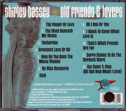 Shirley Bassey - Old Friends And Lovers (marked/ltd stock) Music CD