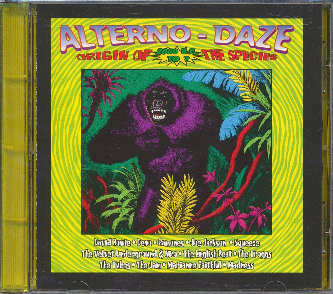 Devo, The Tubes, The Ramones, David Bowie, Etc. - Alterno Daze: Origin Of The Species Music CD