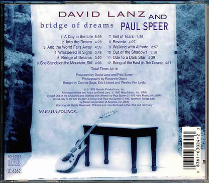 David Lanz, Paul Speer - Bridge Of Dreams (marked/ltd stock) Music CD
