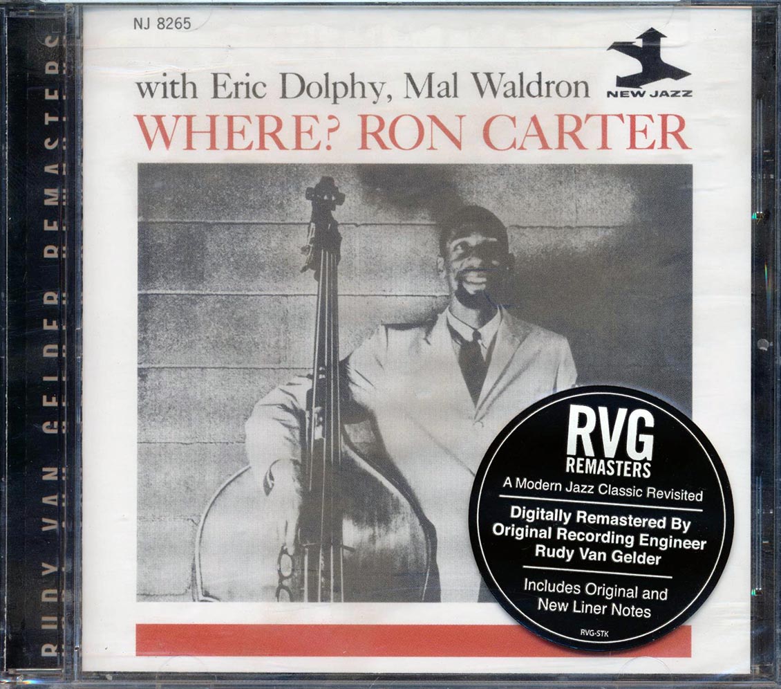 Ron Carter - Where? (marked/ltd stock) (remastered) Music CD
