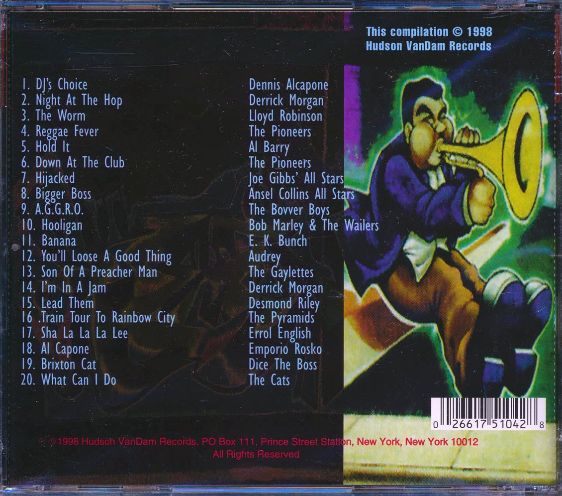 Lloyd Robinson, The Pioneers, Joe Gibbs All Stars, Bob Marley, Etc. - Original Ska (20 tracks) Music CD