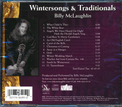 Billy McLaughlin - Wintersongs & Traditionals (marked/ltd stock) Music CD