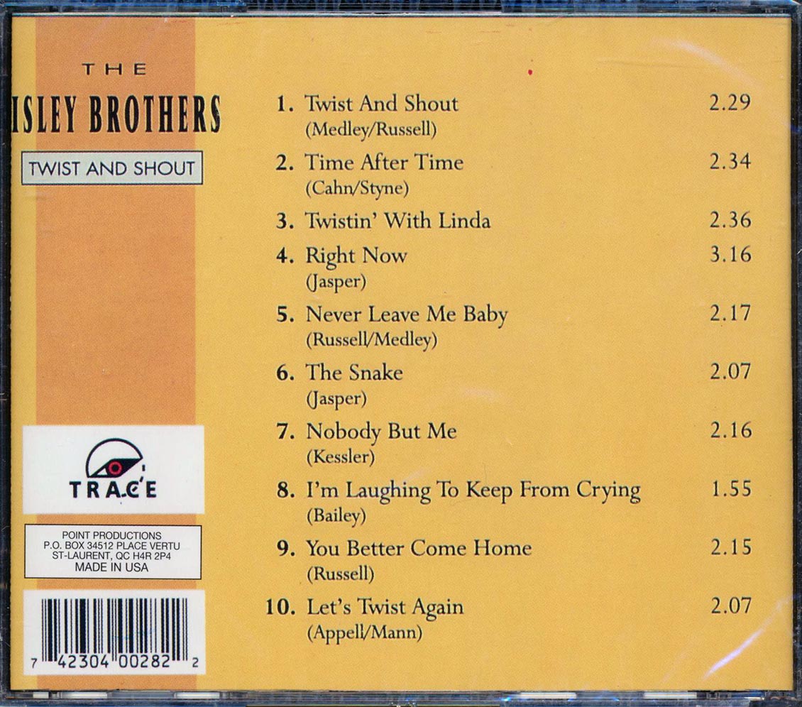 The Isley Brothers - Twist And Shout Music CD