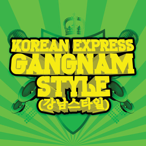 the album cover for Korean Express - Gangnam Style Extended Mix