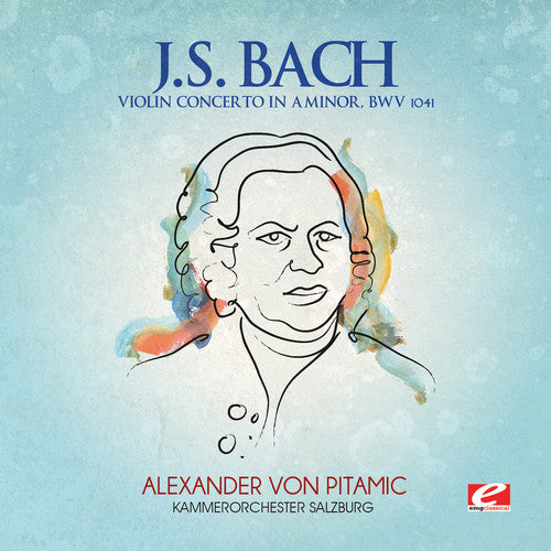 the album cover for J Bach S - Violin Concerto A minor