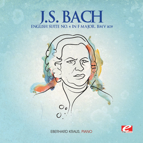 the album cover for J Bach S - English Suite 4 F Major