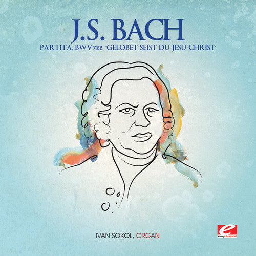 the album cover for J Bach S - Partita BWV 722