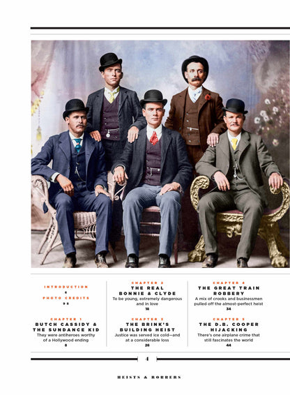 Heists & Robbers - World's Most Notorious: True Crime Binge, Fact vs. Fiction, Bonnie & Clyde, Lufthansa Heist, Butch Cassidy & The Sundance Kid, D.B. Cooper Hijacking, Brink's Building Heist & More!