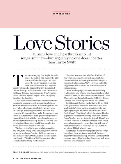 Taylor Swift - The Romances: Relationship Eras, Breakups, Hint-Filled Songs, Dear John, John Mayer, Style, Harry Styles, Forever & Always, Joe Jonas, New Romantics, Travis Kelce & A Swiftie Must-Have!