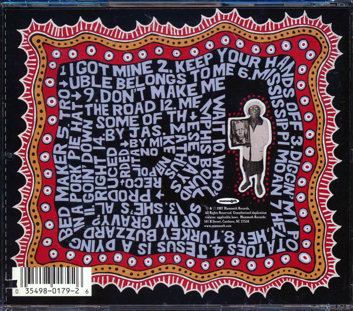 Jas. Mathus And His Knock Down Society - Songs For Rosetta (marked/ltd stock) Music CD