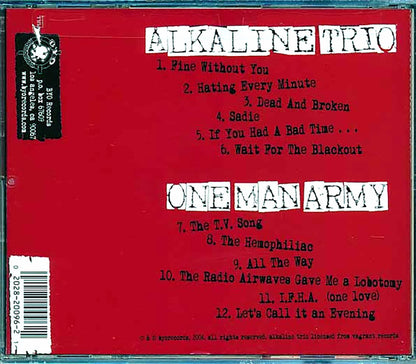 Alkaline Trio, One Man Army - BYO Split Series Volume 5 Music CD