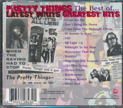 Pretty Things - Latest Writs: The Best Of Music CD